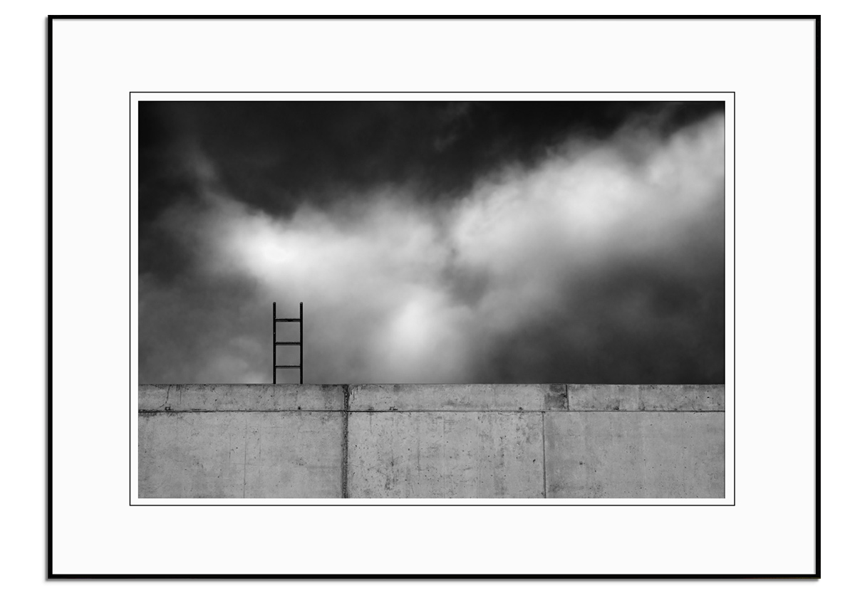 Ladder and Wall by 