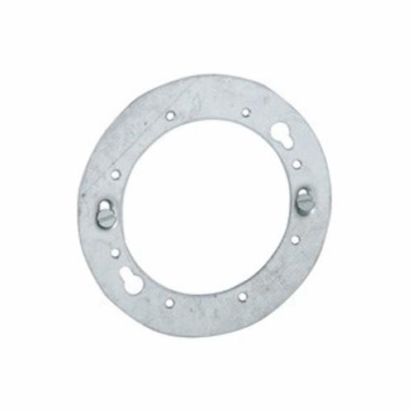 RACO® 893 Flat Concrete Ring Cover, 4-1/2 in Dia, 4-1/2 in L x 4-1/2 in W x 0.13 in D, Steel
