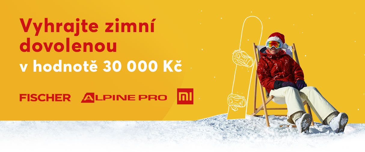 Vyhrajte zimní dovolenou v hodnotě 30 000 Kč Vyhrajte zimní dovolenou v hodnotě 30 000 Kč