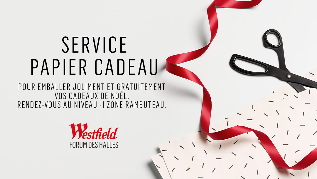 SERVICE - Paquets cadeaux gratuits ! SERVICE - Paquets cadeaux gratuits !