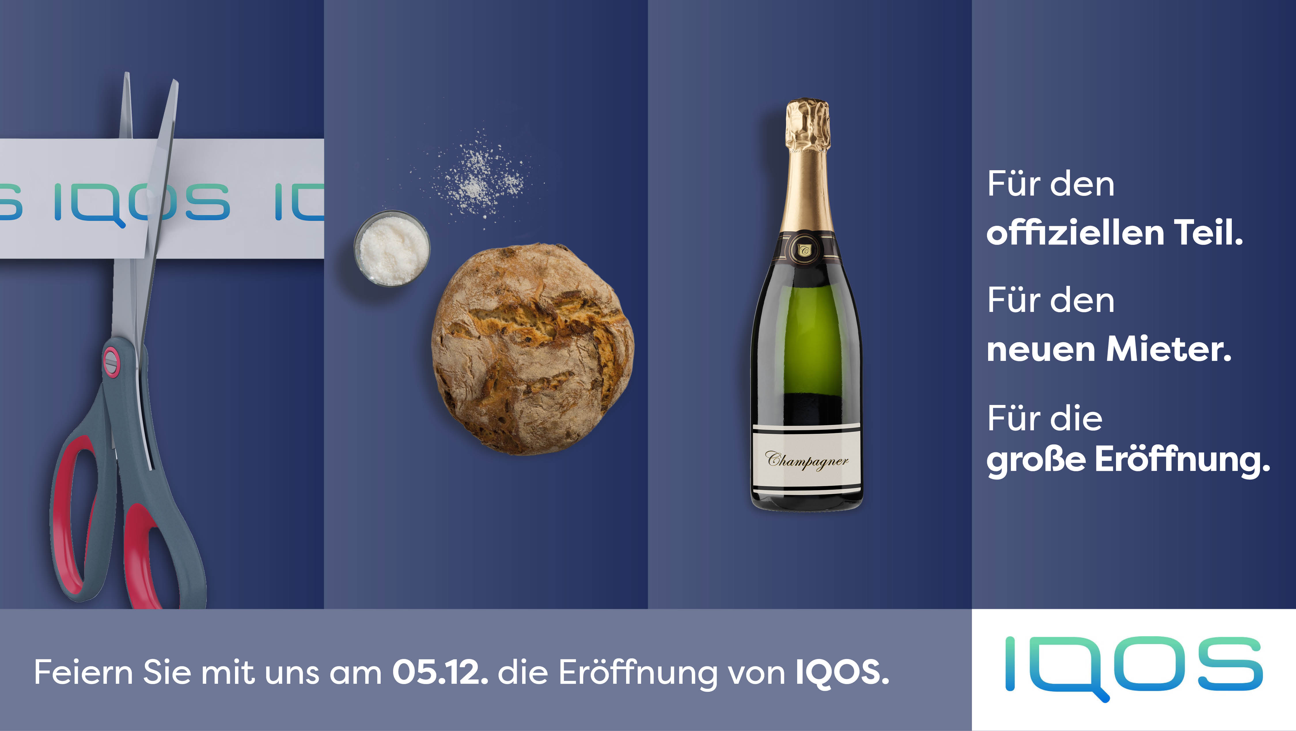 Wir feiern die Neueröffnung von Iqos Wir feiern die Neueröffnung von Iqos
