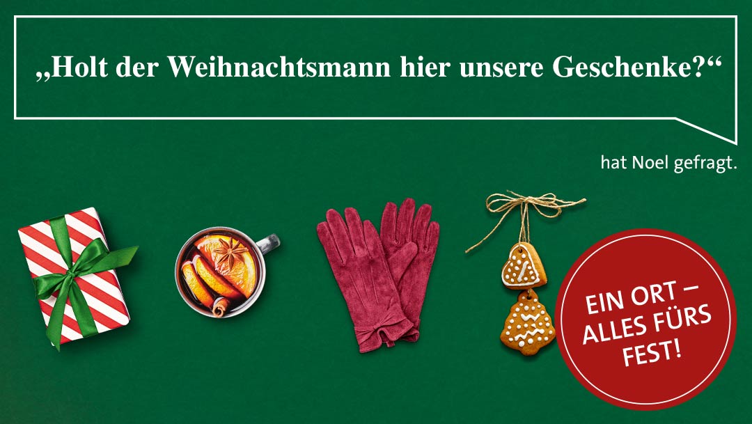 Weihnachtszeit in den Riem Arcaden Weihnachtszeit in den Riem Arcaden