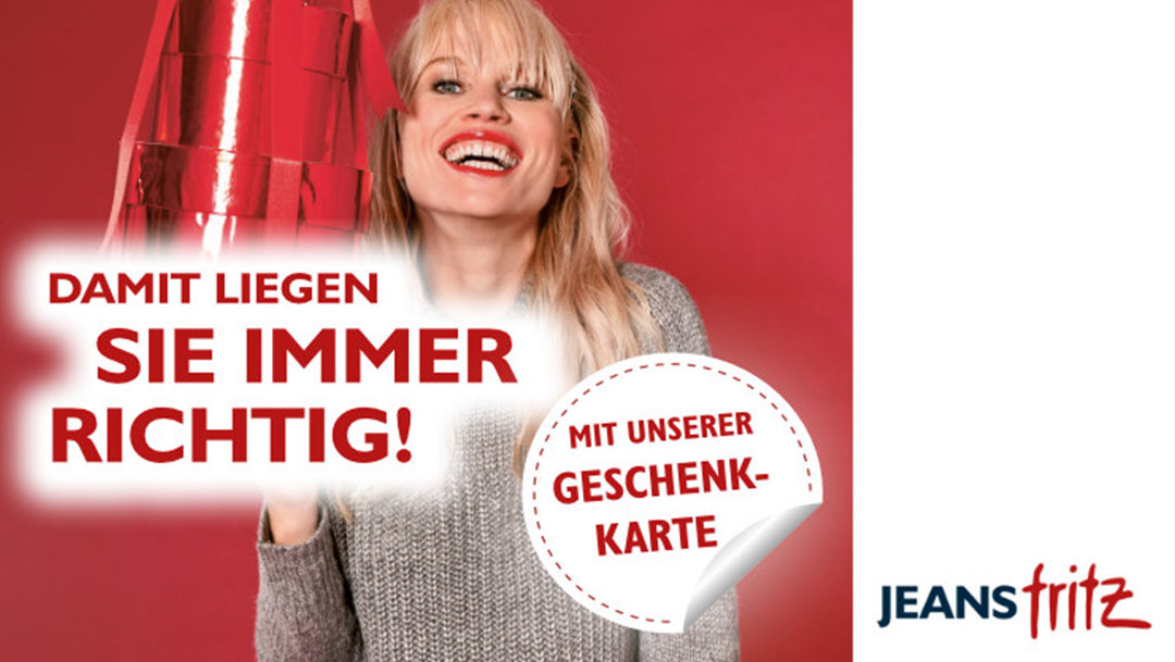 Jeans Fritz wünscht frohe Weihnachten Jeans Fritz wünscht frohe Weihnachten