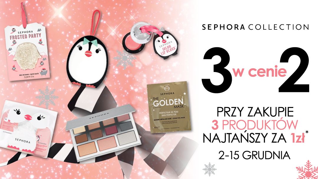 3 w cenie 2 Sephora Collection 3 w cenie 2 Sephora Collection