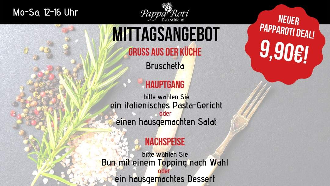 LUNCHTIME BEI PAPPA ROTI LUNCHTIME BEI PAPPA ROTI