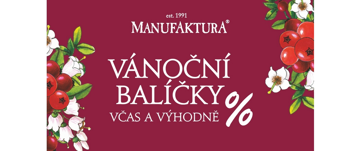 Výhodné nákupy s předstihem v Manufaktuře Výhodné nákupy s předstihem v Manufaktuře
