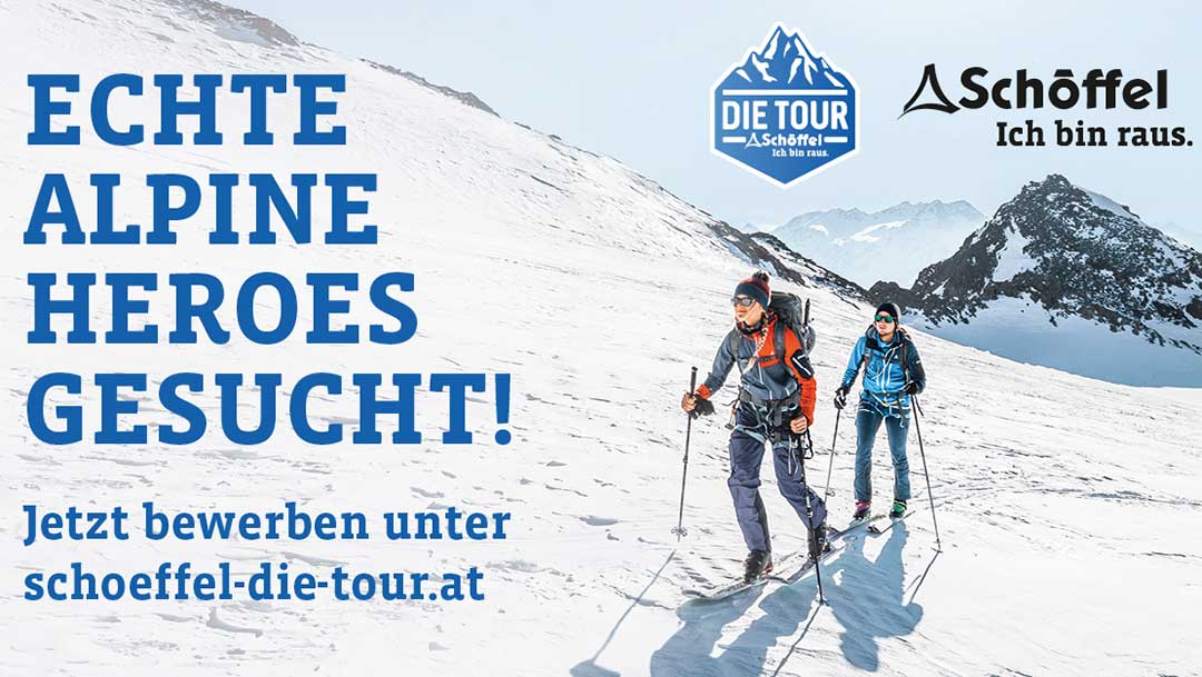 Schöffel: Echte ALPINE HEROES gesucht Schöffel: Echte ALPINE HEROES gesucht