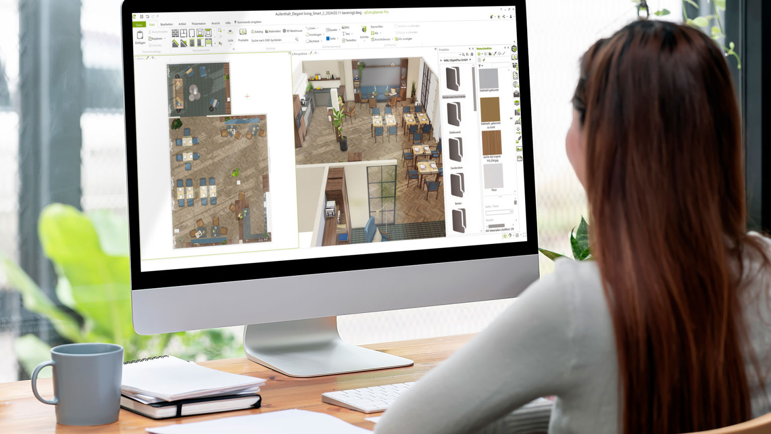 Digitale Planung mit Innenarchitektur-Software