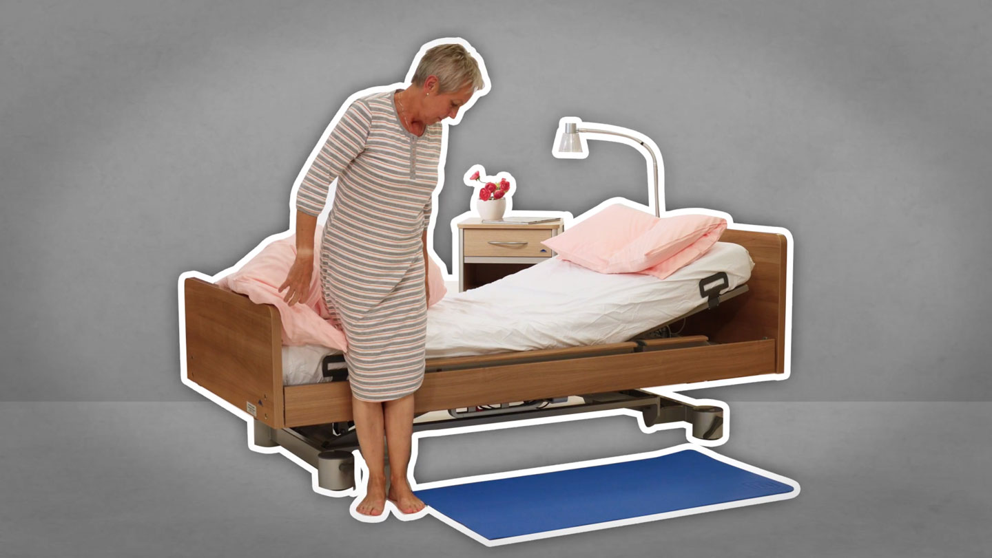 IQcare Antidekubitus-Matratze mit Sensor Produktvideo