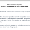 Glossary of Commercial Real Estate Terms