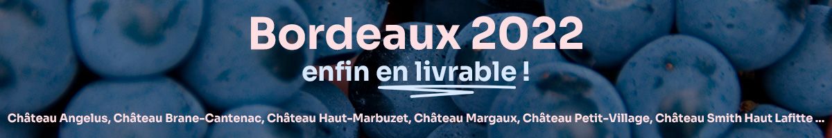 Bordeaux, le millésime 2022 enfin en livrable !