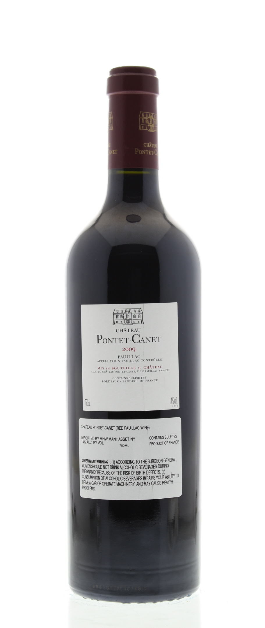 Chateau Pontet-Canet 2009 | Wine.com