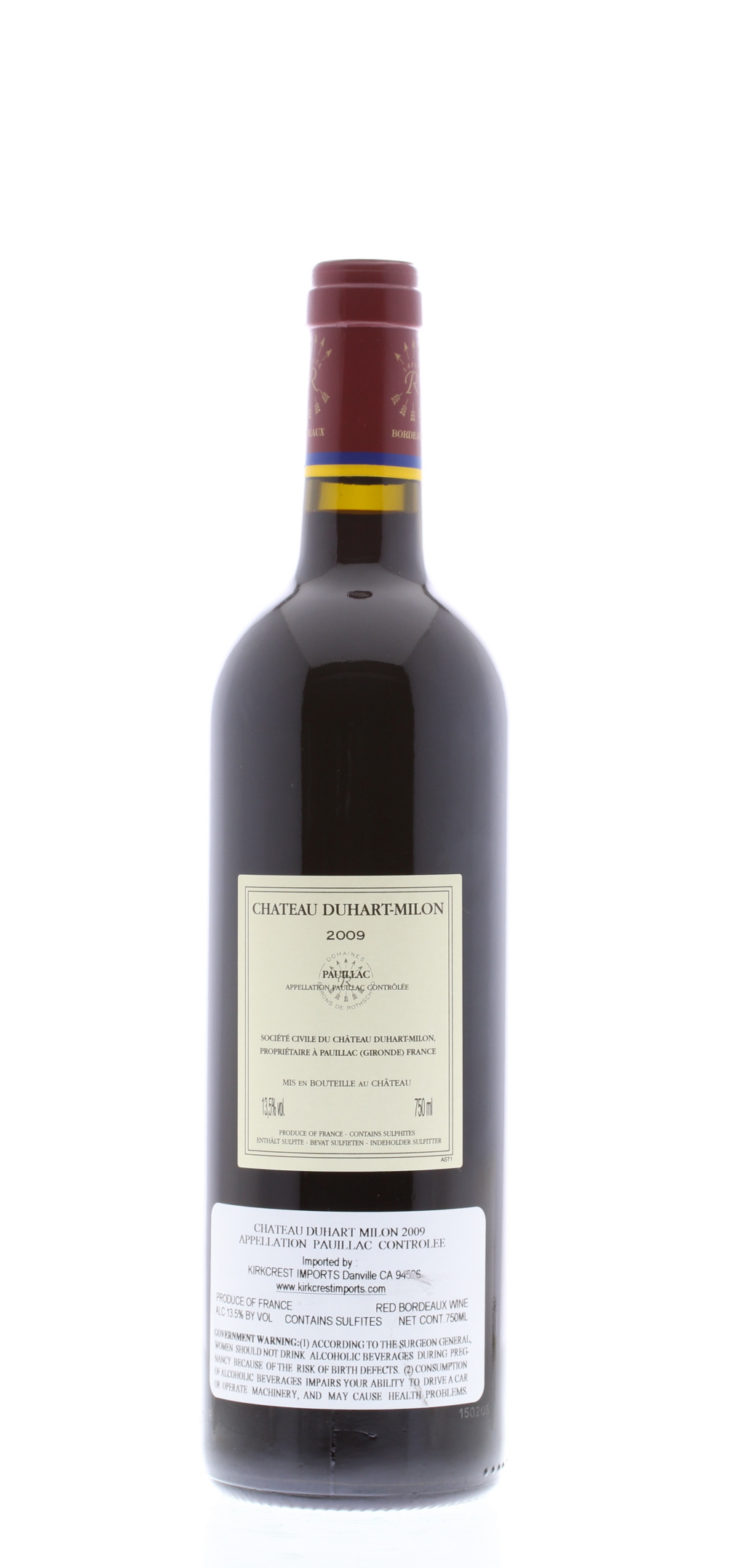 Château Duhart Milon 1983, Pauillac
