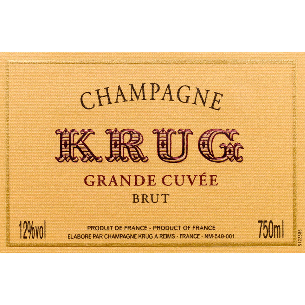 CHAMPAGNE KRUG BRUT GRANDE CUVEE NV 169TH EDITION 750 ML – Bleu