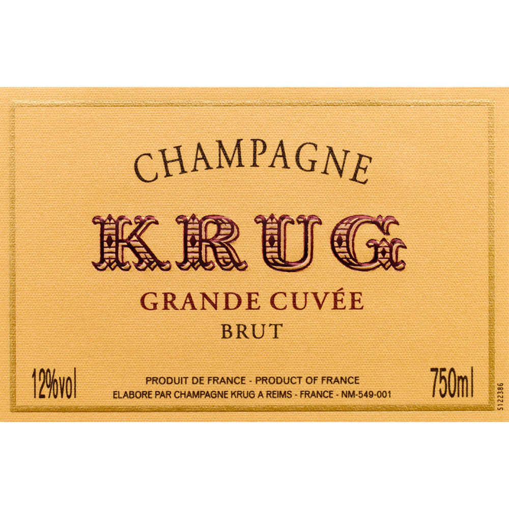 How to identify the age of a Krug Grande Cuvée