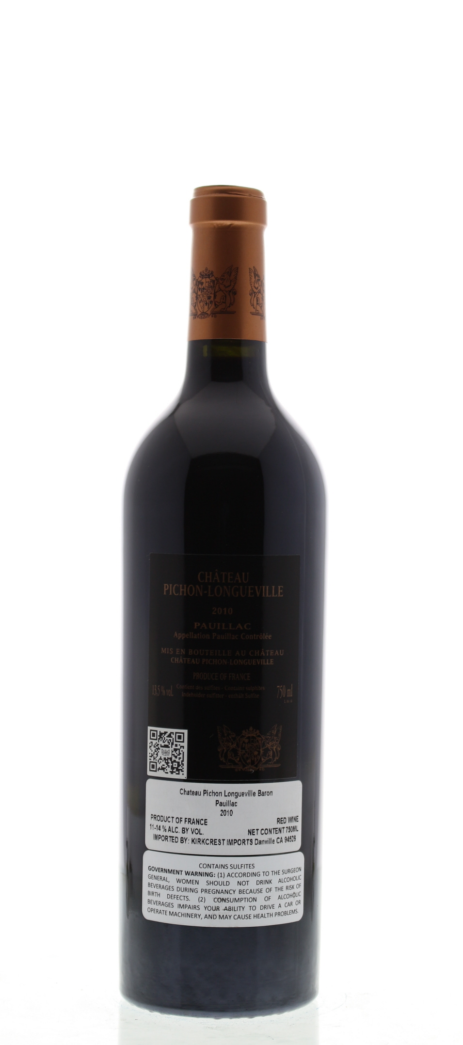 Chateau Pichon-Longueville Baron 2010 | Wine.com Chateau Pichon-Longueville Baron 2010 | Wine.com
