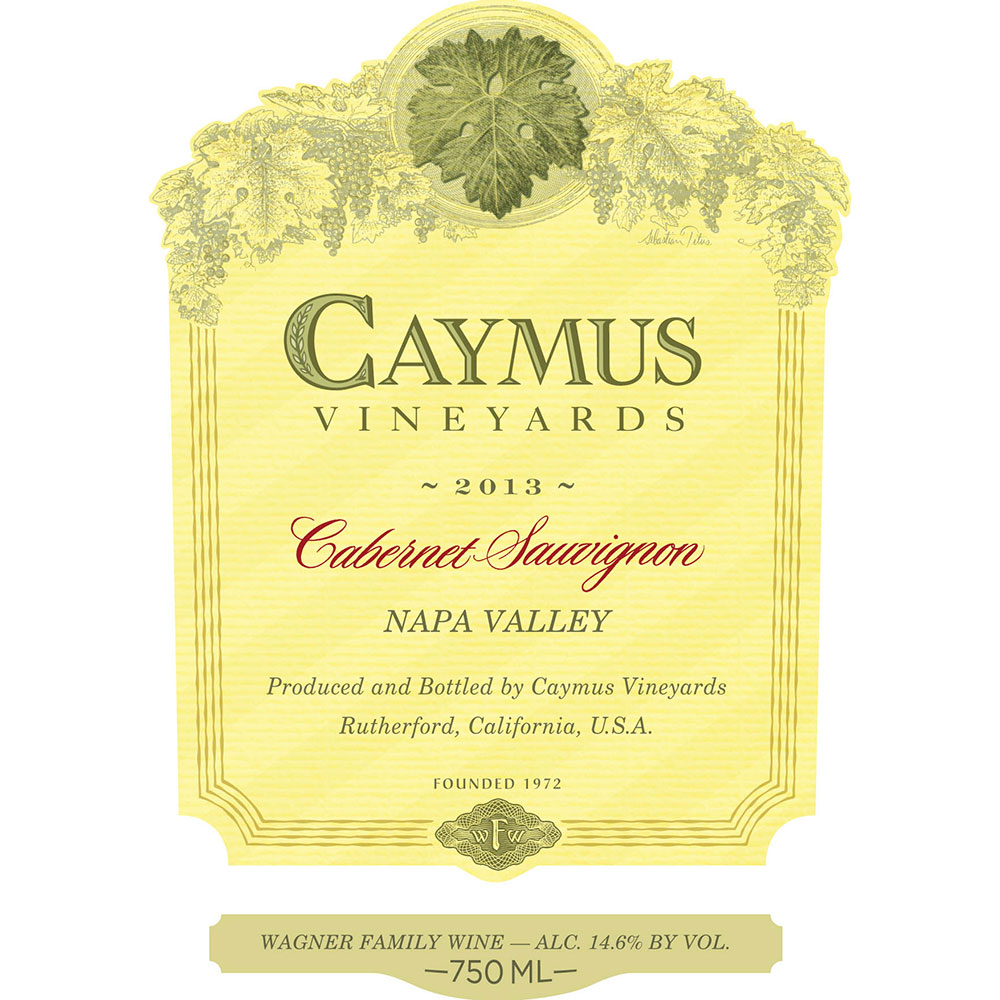 Caymus Napa Valley Cabernet Sauvignon 2013 | Wine.com