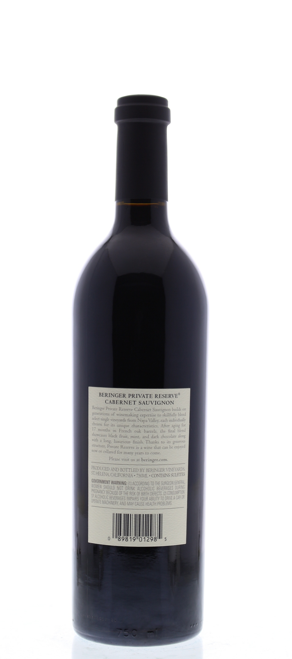 ④未開栓 Beringer Private Reserve 2012 750ml Beringer Private Reserve Cabernet Sauvignon 2012 | Wine.com