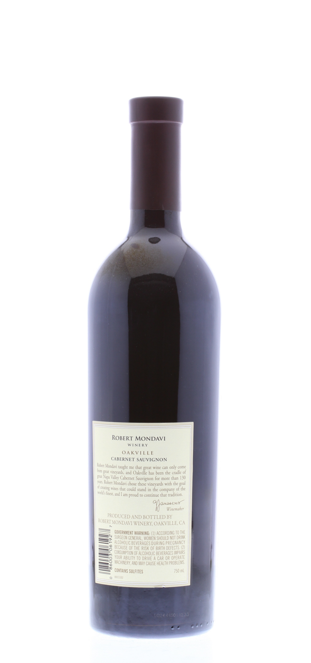 Robert Mondavi Oakville District Cabernet Sauvignon 2013 | Wine.com