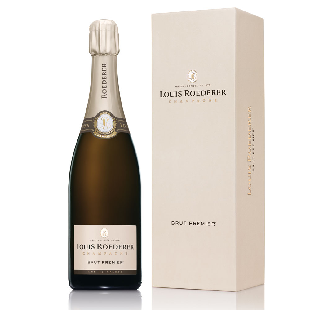 Louis Roederer Brut Premier with Glasses, Champagne