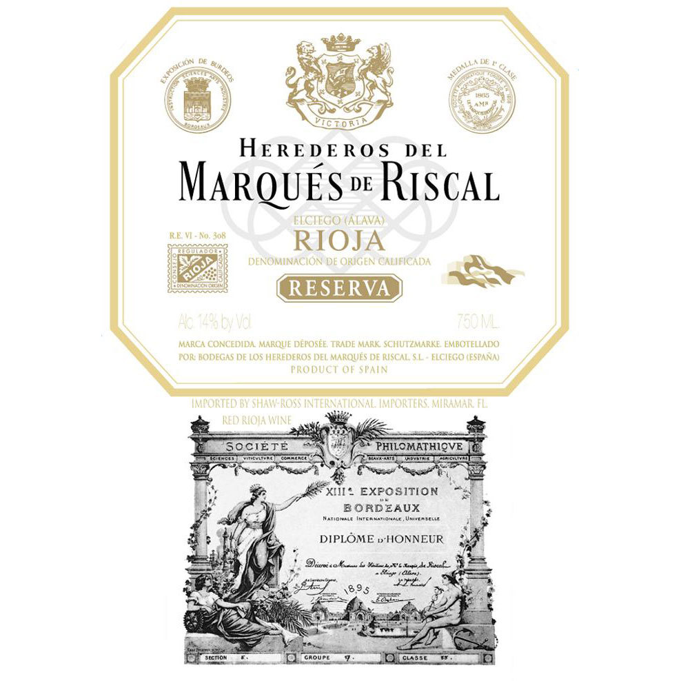 ★新品未開封★Marqués de Riscal★2012 Reserva ☆新品未開封☆Marqués de Riscal☆2012 Reservaの通販 by