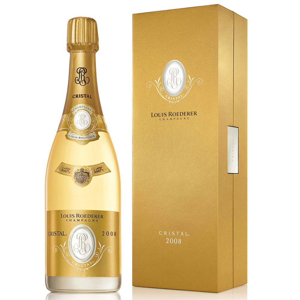 Louis Roederer Cristal Brut with Gift Box 2008 | Wine.com Louis Roederer Cristal Brut with Gift Box 2008 | Wine.com