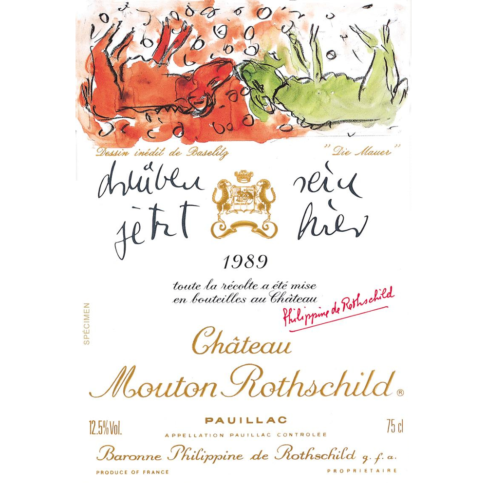 Chateau Mouton Rothschild 1989 | Wine.com Chateau Mouton Rothschild 1989 | Wine.com
