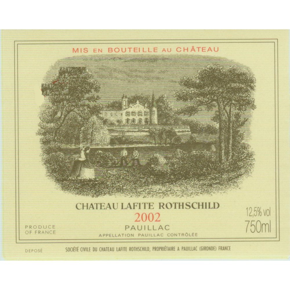 Chateau Lafite Rothschild 2002 | Wine.com Chateau Lafite Rothschild 2002 | Wine.com