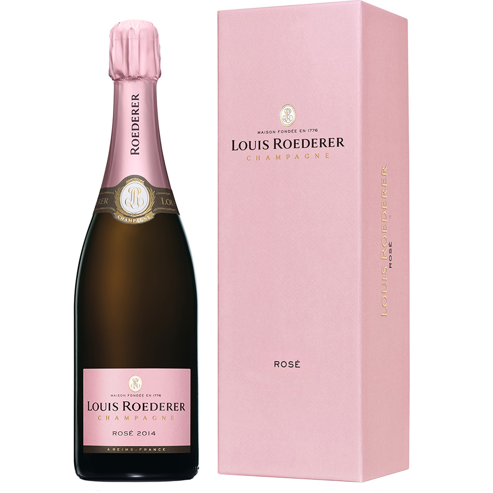 Louis Roederer rose - not the most expensive French champagne, but