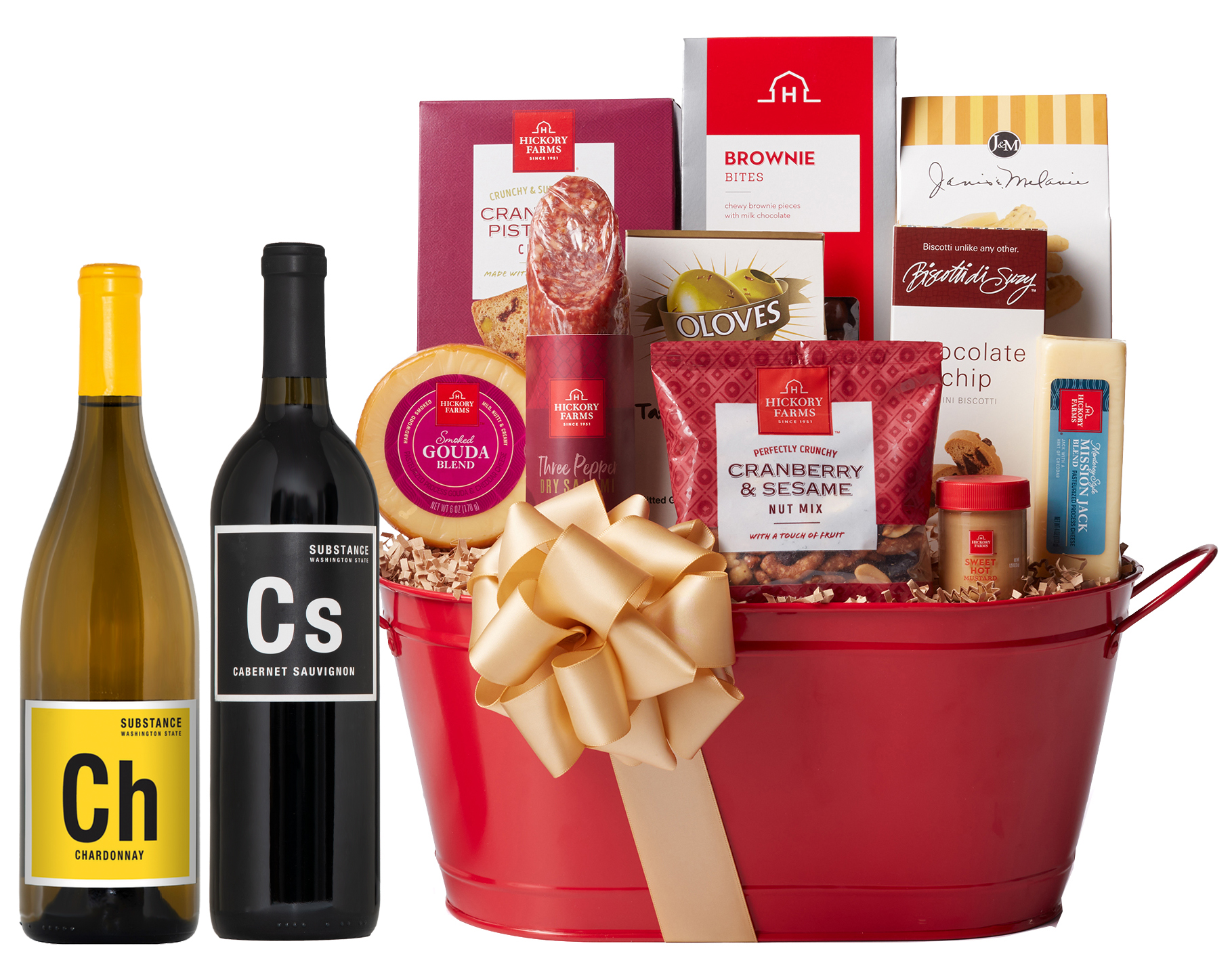 Wine Classic: Gourmet White Wine Gift Basket