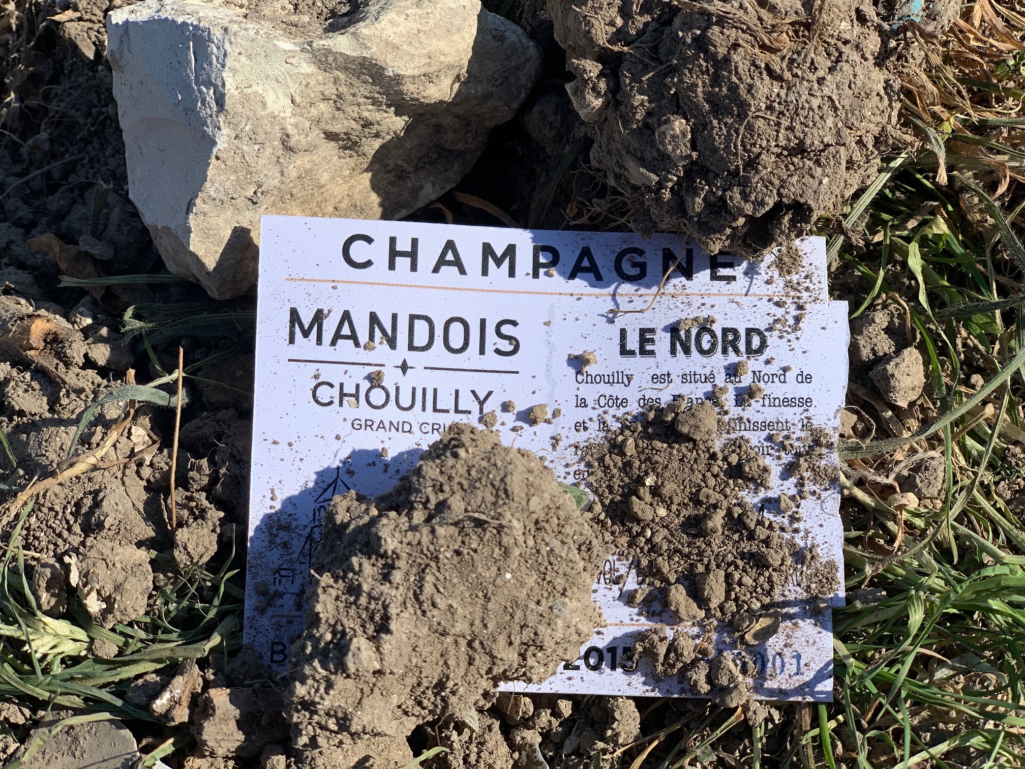 2017 Champagne Mandois Blanc de Blanc Premier Cru Champagne