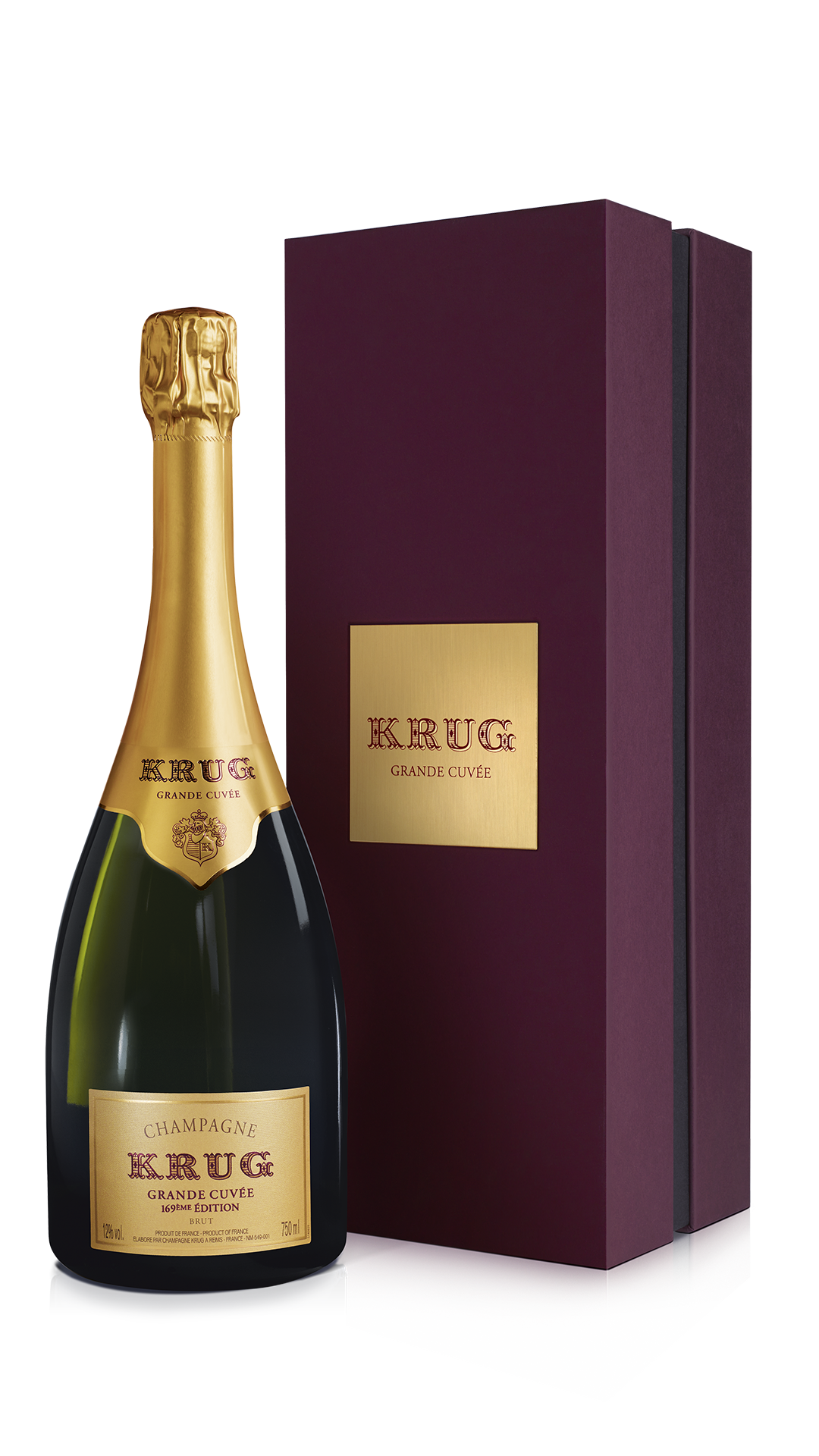 Krug Grande Cuvee Brut (169th Edition) with Gift Box