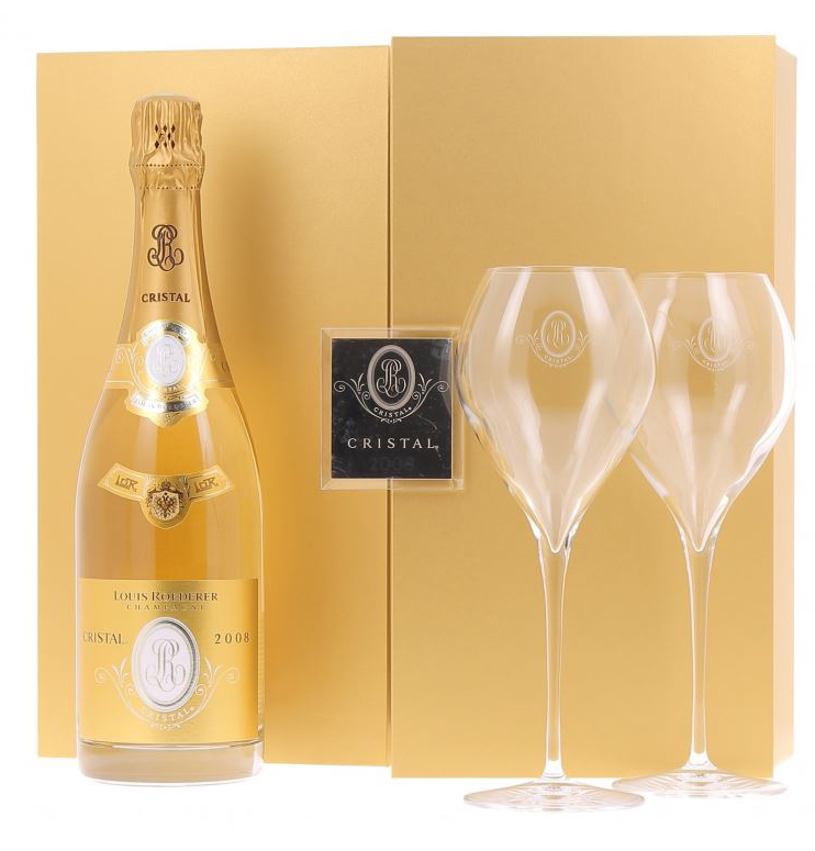 Coffret Champagne Louis ROEDERER avec Flûtes en vente au meilleur