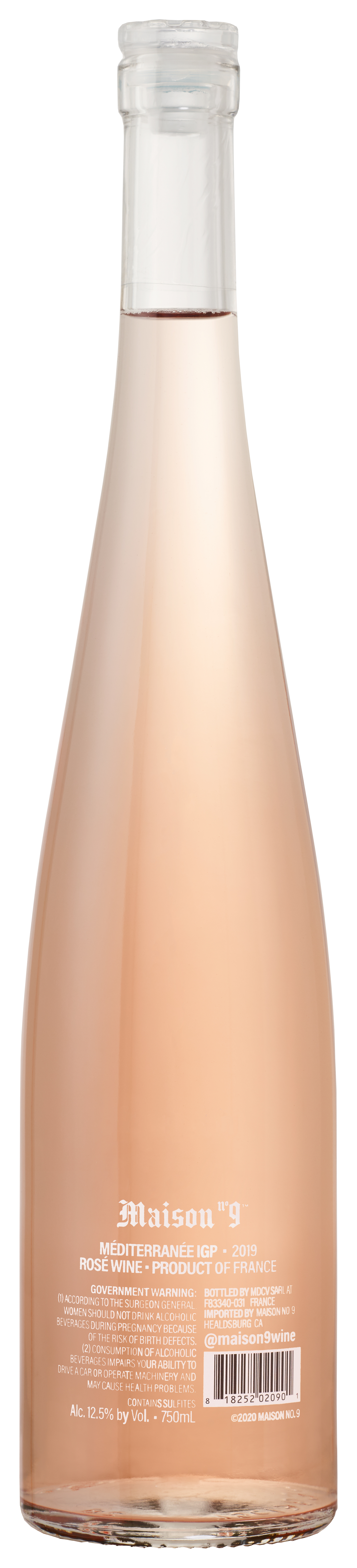 Maison No. 9 - A Post Malone Project Rose 2019 | Wine.com