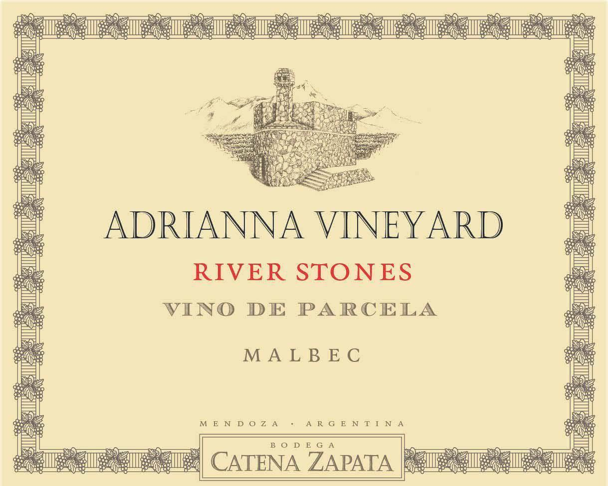 Catena Zapata Adrianna Vineyard River Stones Malbec 2017 | Wine.com