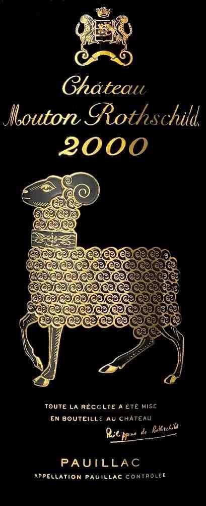 Chateau Mouton Rothschild 2000 | Wine.com