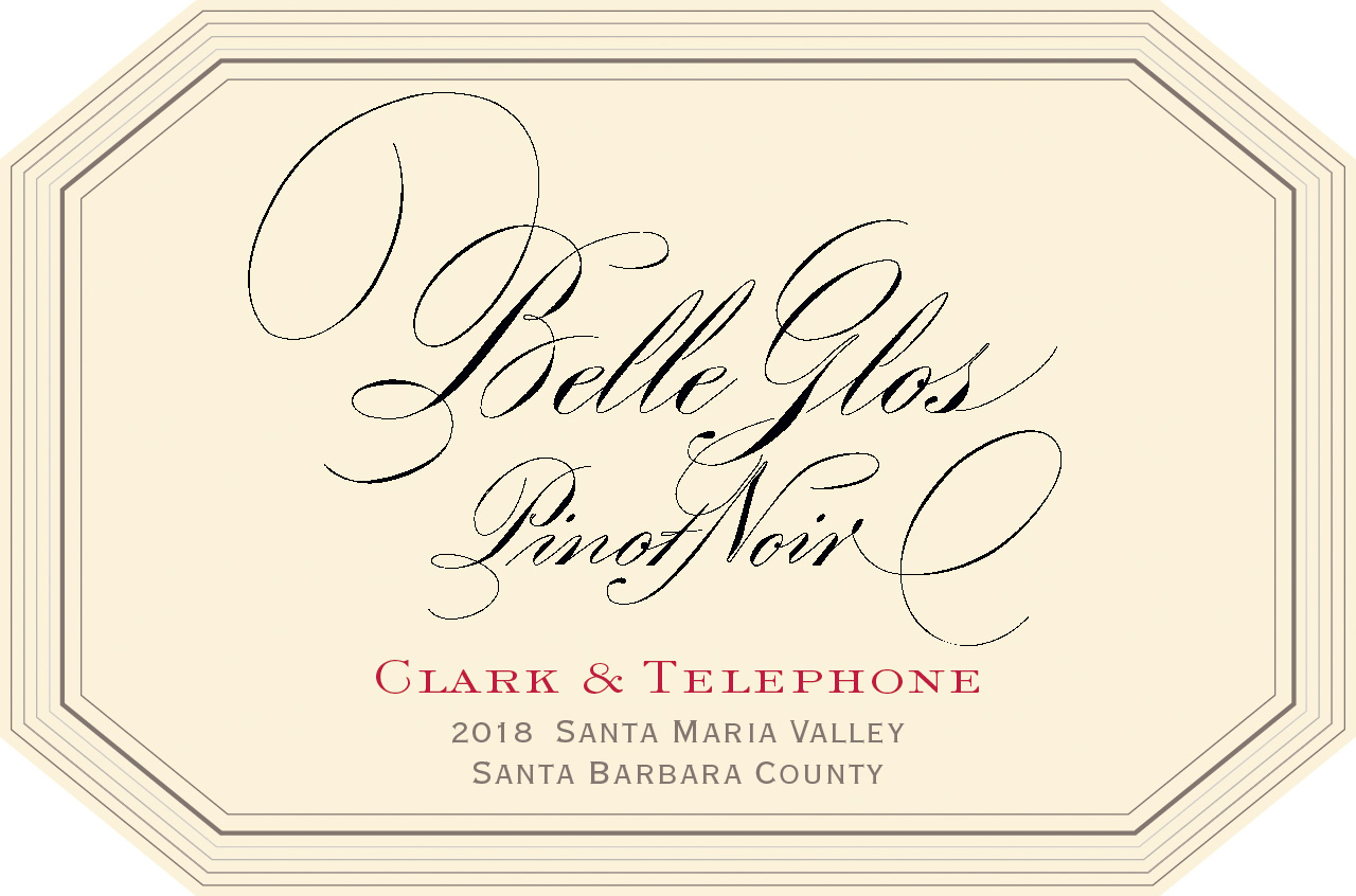 Belle Glos Clark and Telephone Vineyard Pinot Noir 2018 Wine