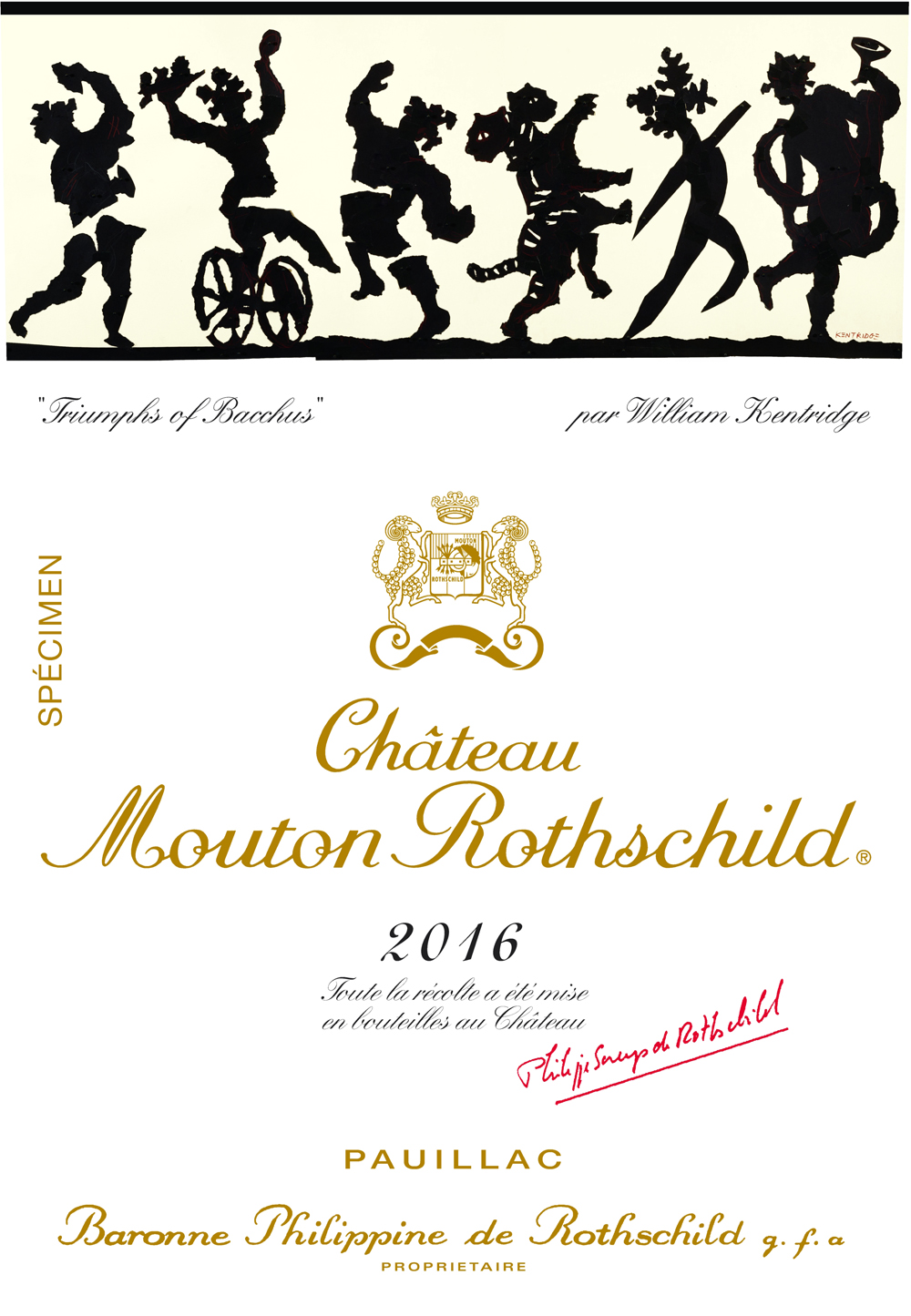 Chateau Mouton Rothschild 2016 | Wine.com