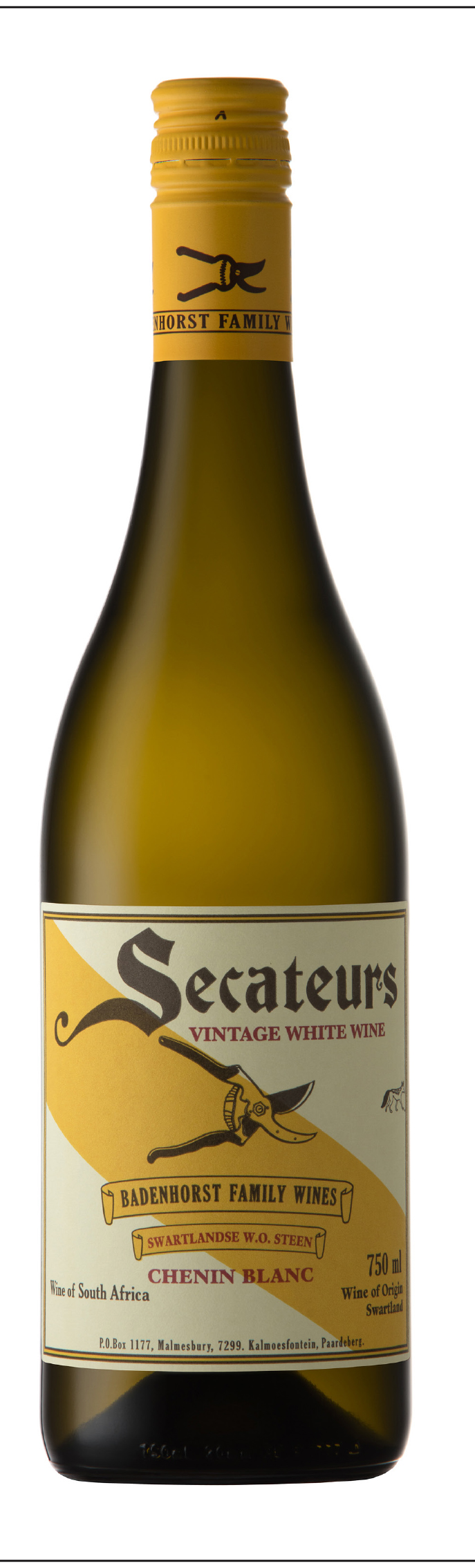 Badenhorst Secateurs Chenin Blanc 2018 Wine Com