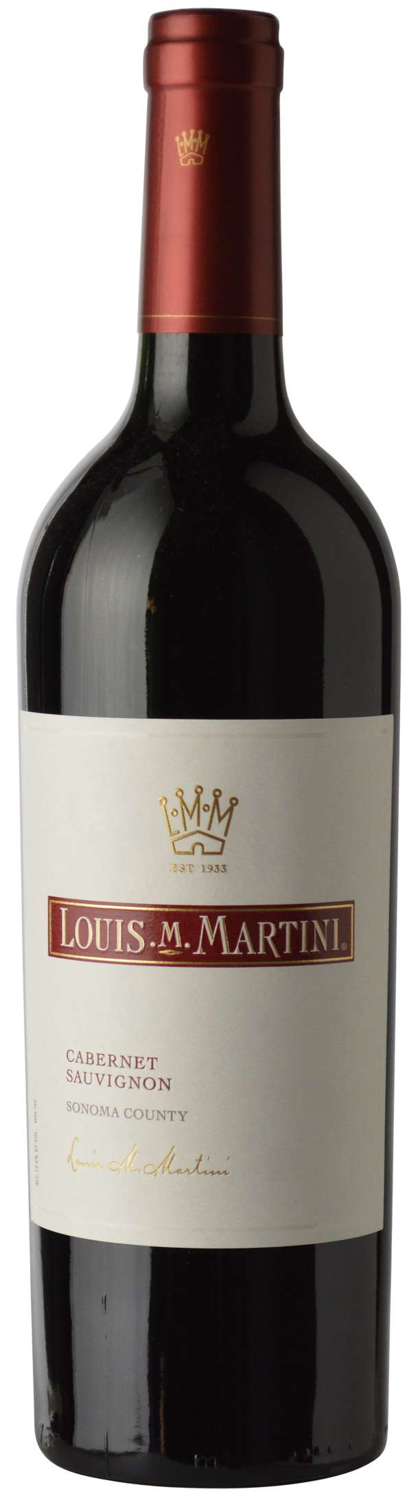 Louis Martini Sonoma Cabernet Sauvignon 2017 Wine
