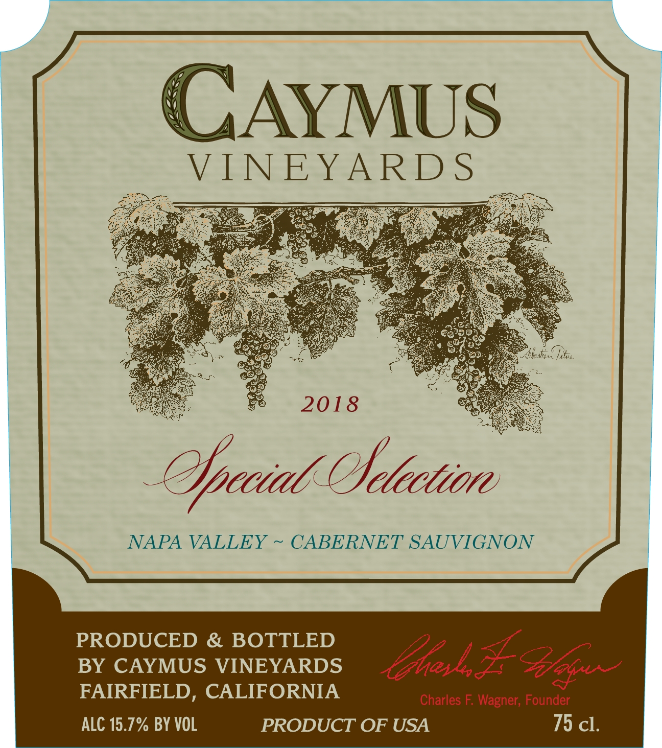 Caymus Special Selection Cabernet Sauvignon 2018 | Wine.com
