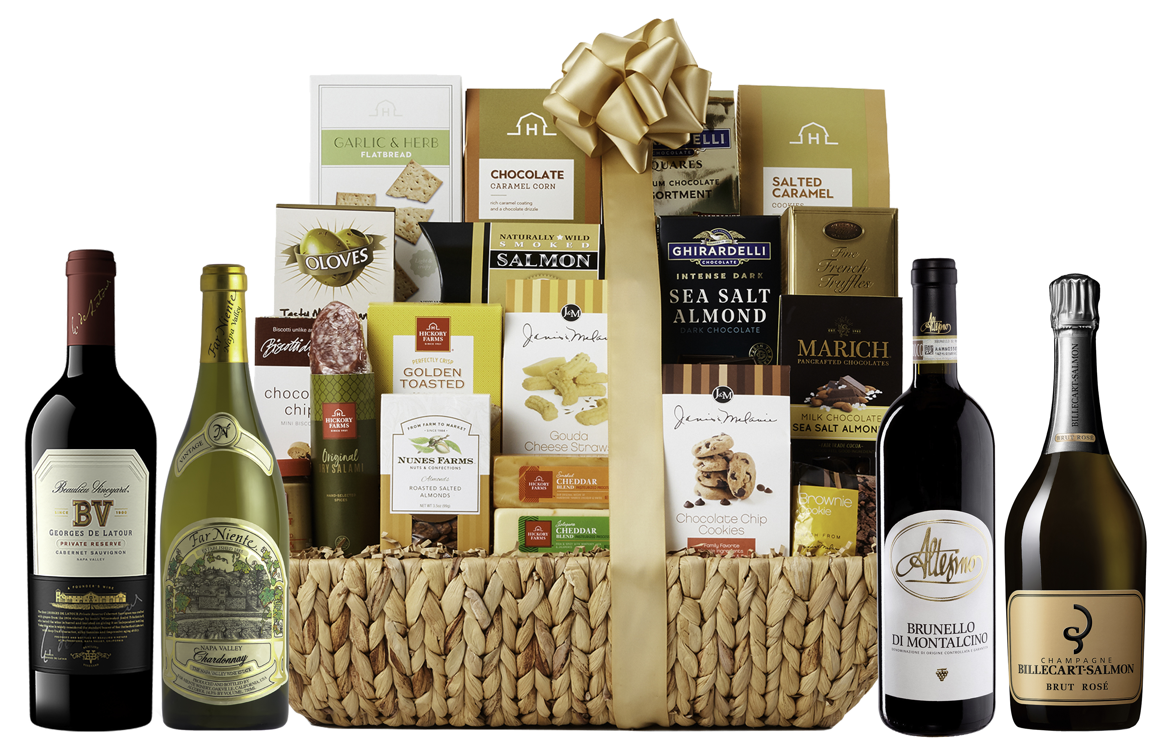 White Wine Gift Baskets & Sets Delivered