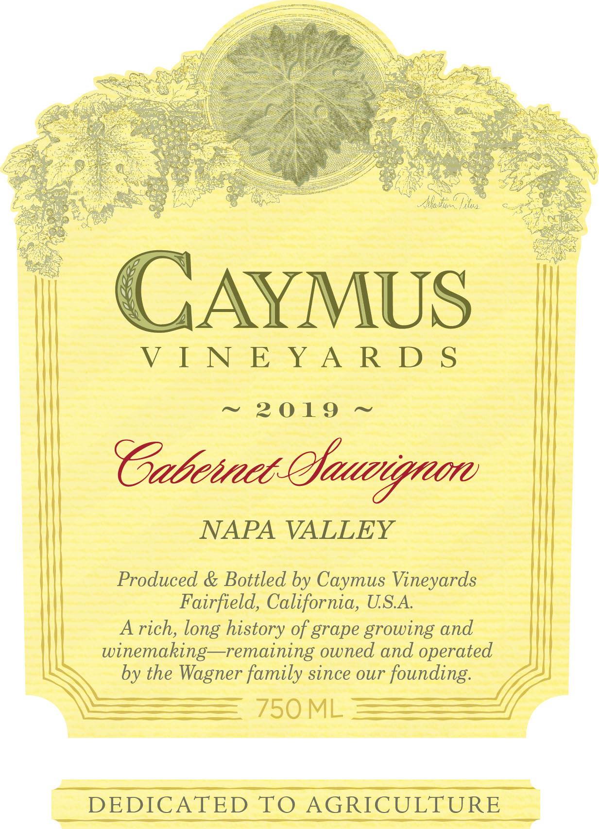 Caymus Napa Valley Cabernet Sauvignon 2019