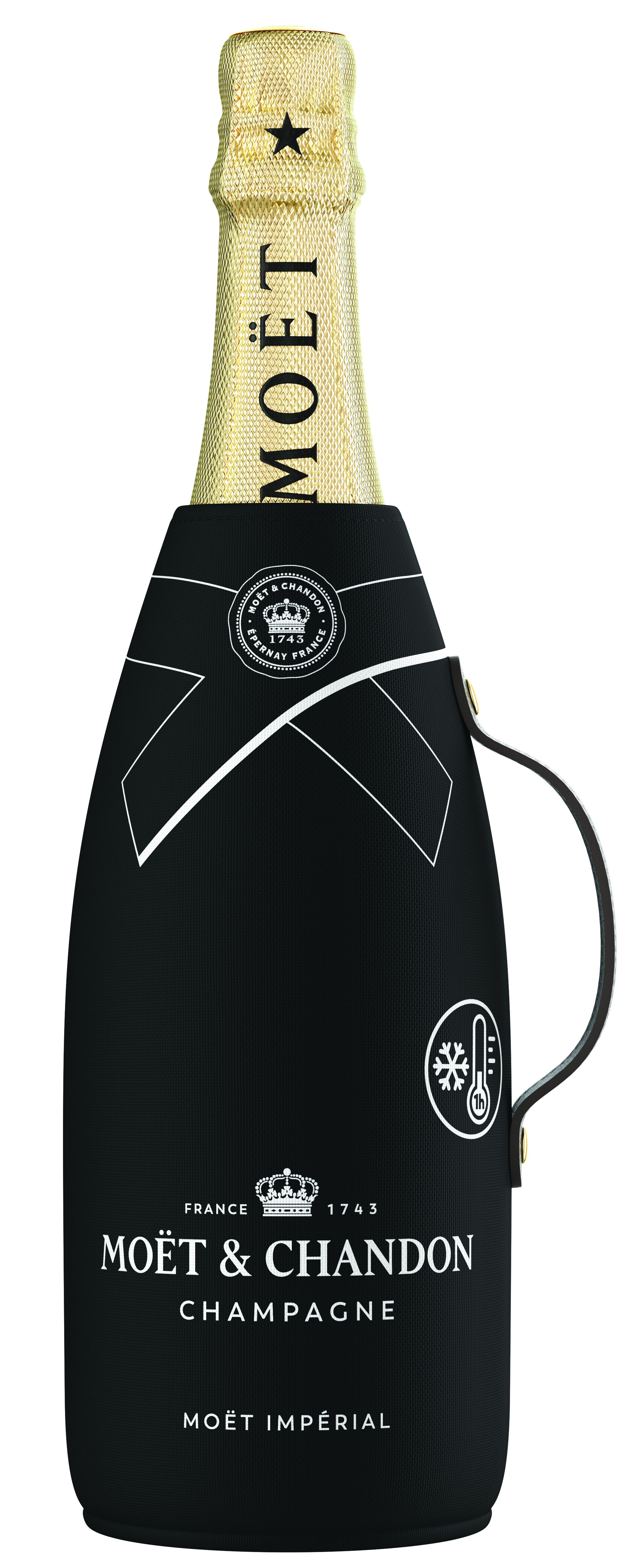 Moët Chandon Imperial Brut decorated with gold glitter - GH Clever –  GHClever