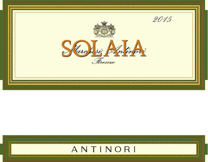 Antinori Solaia 2015 | Wine.com