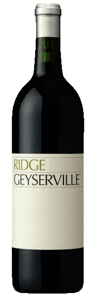 ワイン Ridge 2004 California Geyserville Ridge Vineyards 