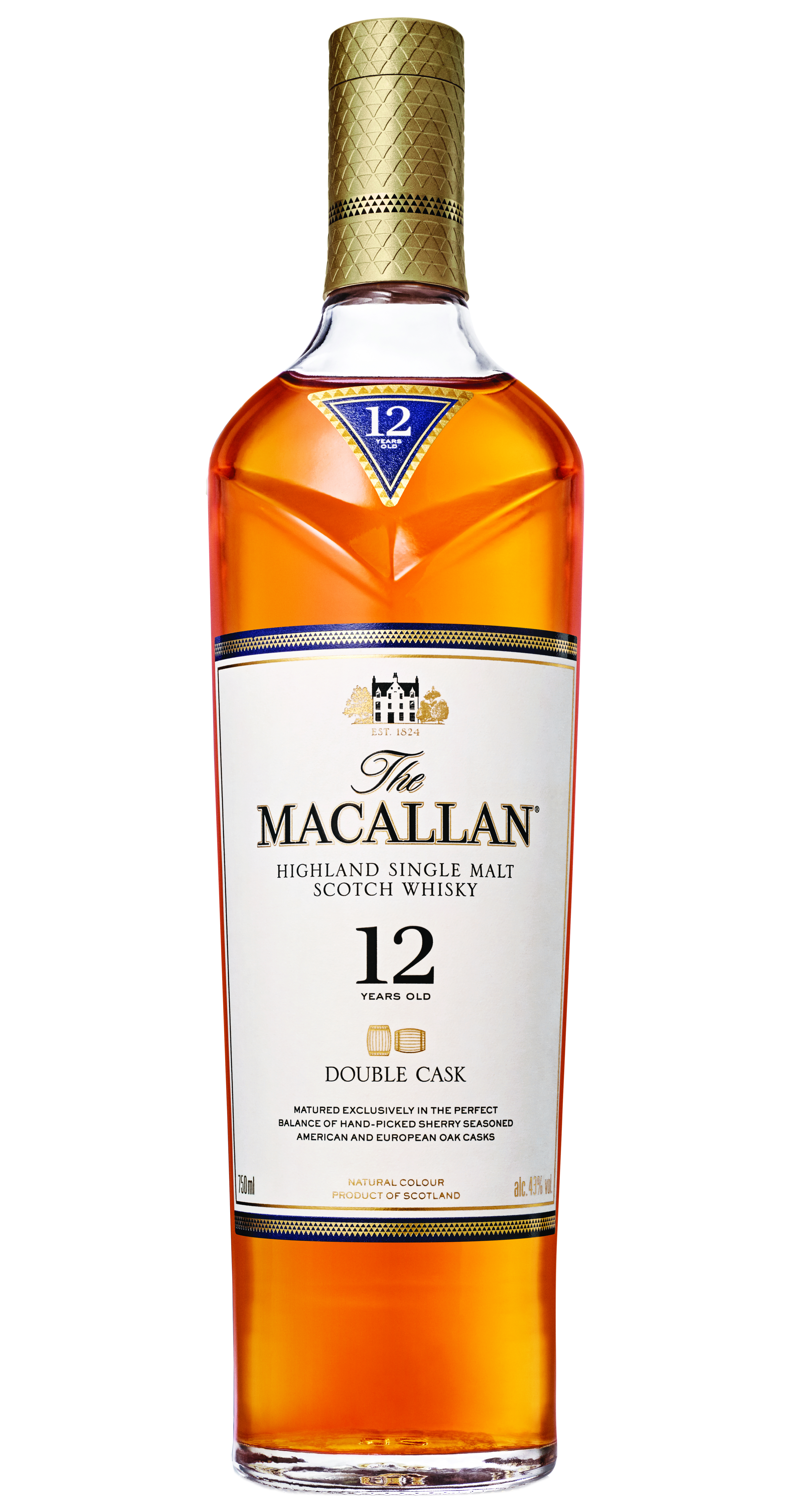 ウイスキー The Macallan 12 Years Old Double Cask Macallan 12 Year Old Double Cask Single Malt Scotch Whisky