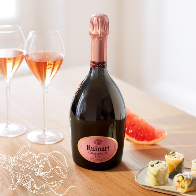 Ruinart Champagne Rosé 750ml Ruinart Rose - Premier Champagne