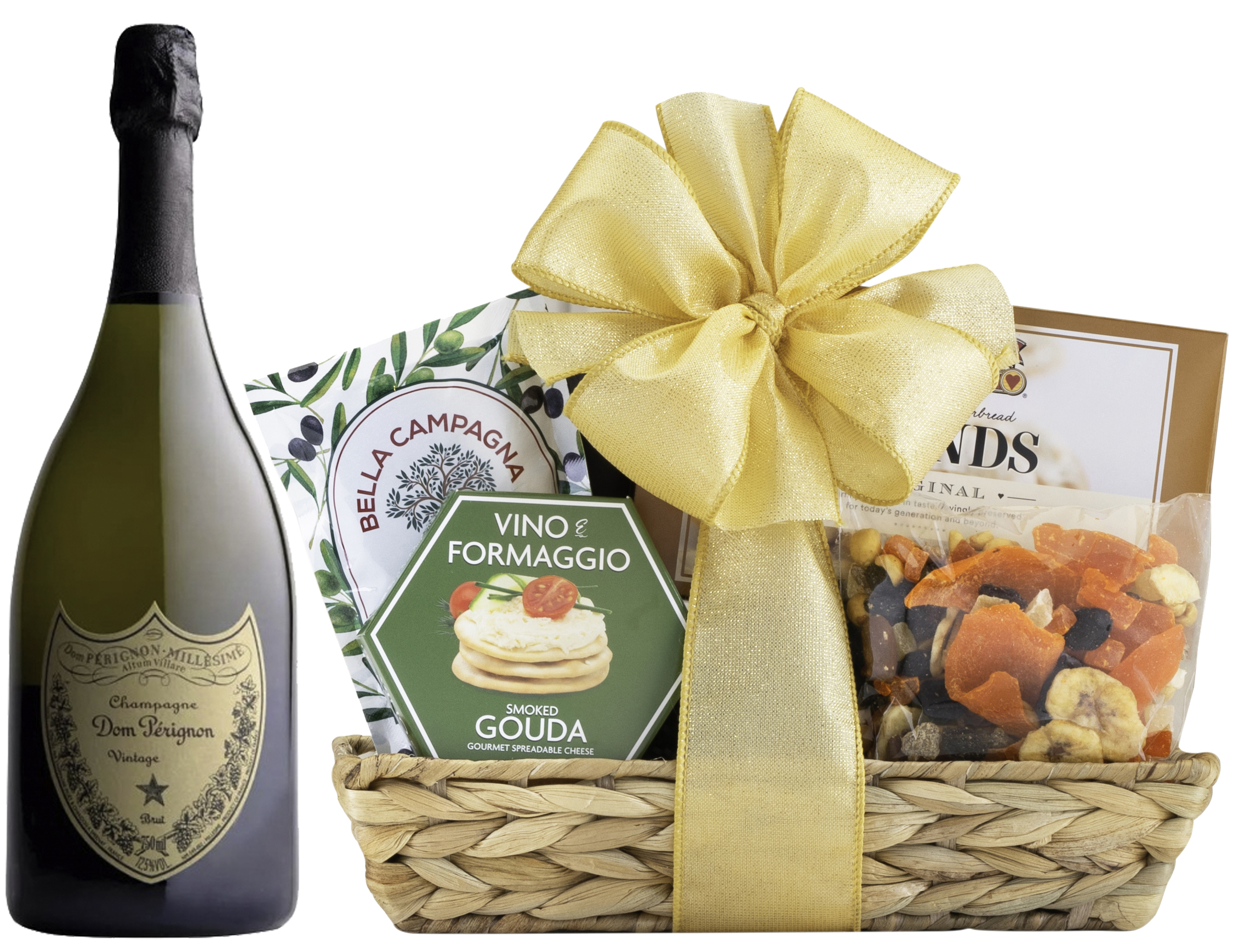 Champagne & Cheese Platter Gift Set - Champagne Gifts USA