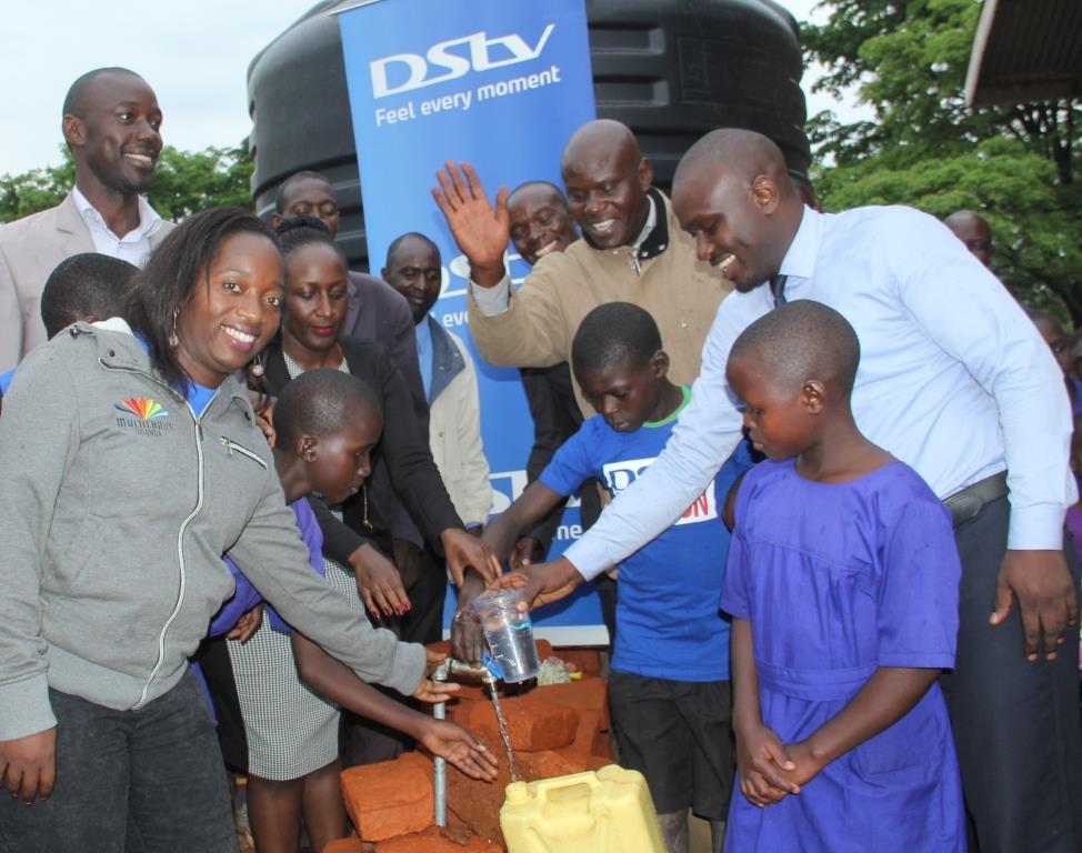 DStv Kampala Kids Run contributes towards school sanitation